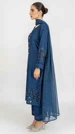 3-Piece Handmade Cutwork Design suit